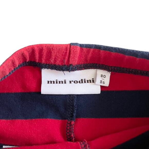 Mini Rodini unisex boy girl jersey striped pants bottoms - Picture 2 of 5